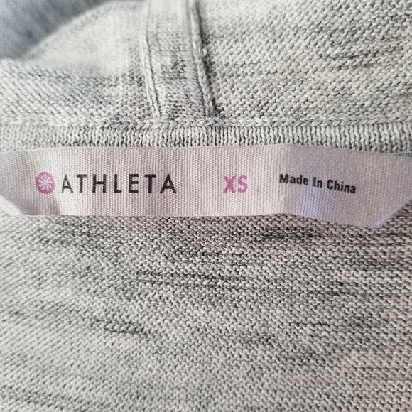 Athleta Oversized Short Sleeve Hooded Pullover-C - Picture 8 of 10